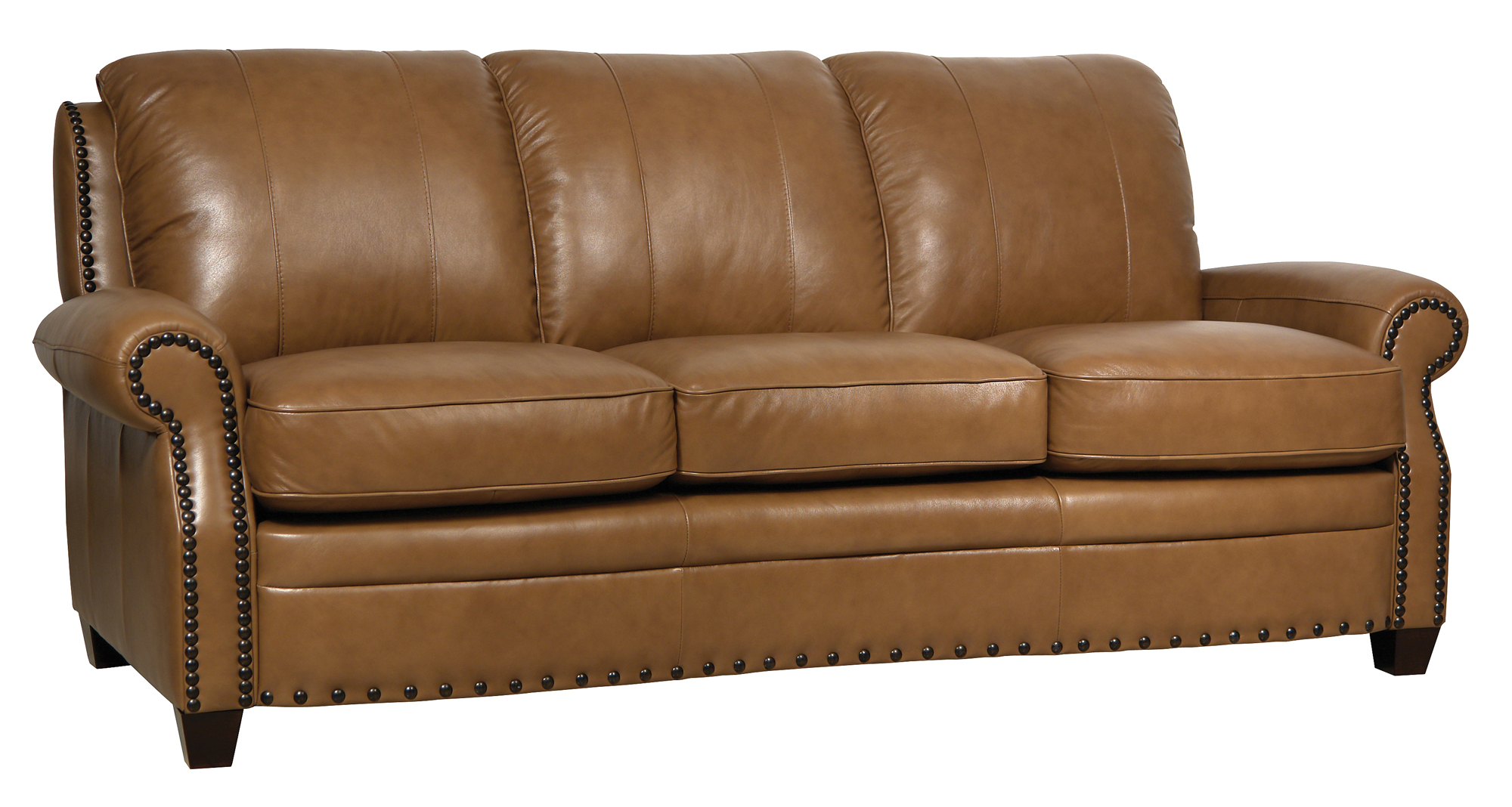luke leather sofa set